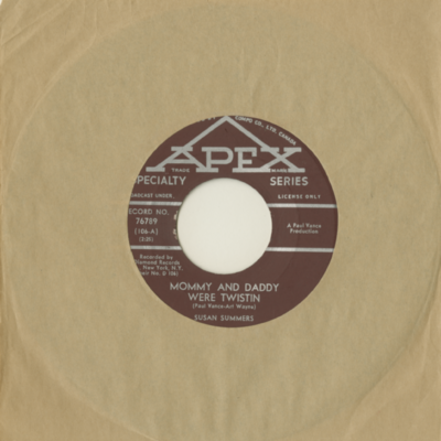 Mommy And Daddy Were Twistin / My Little Johnny (1961)