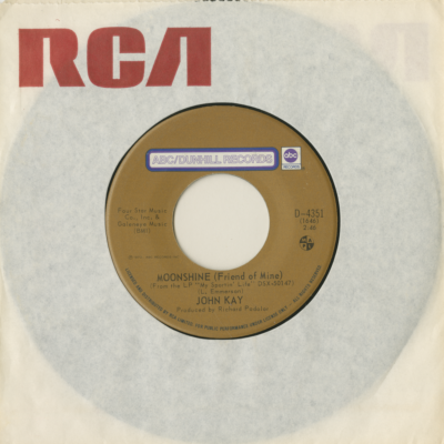 Moonshine Friend Of Mine / Nobody Lives Here Anymore (1973)