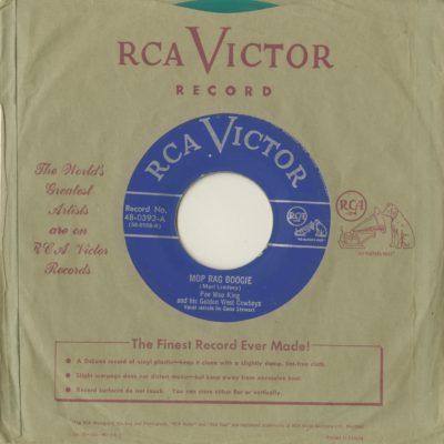 Mop Rag Boogie / River Road Two Step (1950)