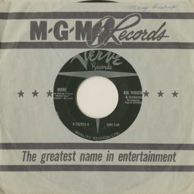 More / Comin' Home Baby