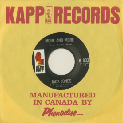 More And More / Now I Know