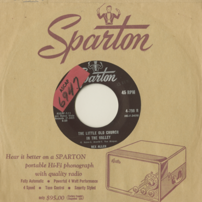 Morgen One More Sunrise / The Little Old Church In The Valley (1959)