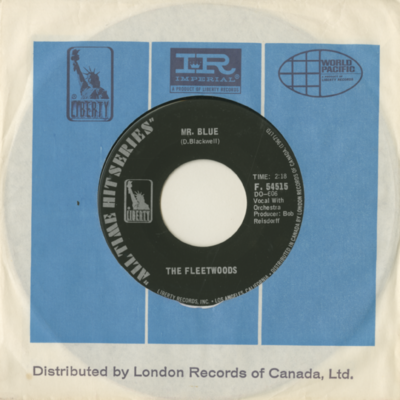 Mr Blue / Come Softly To Me