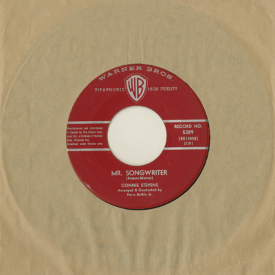 Mr Songwriter / I Couldn't Say No (1962)