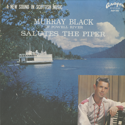 Murray Black Of Powell River Salutes The Piper