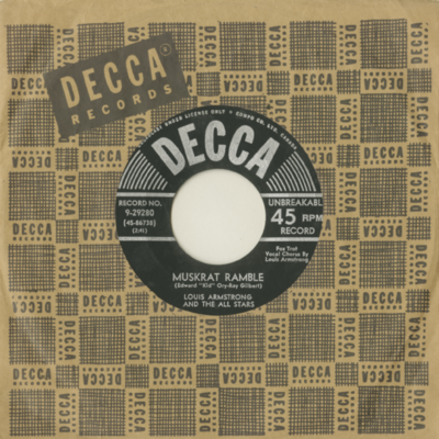 Muscrat Ramble / Someday You'll Be Sorry