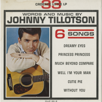 Words And Music By Johnny Tillotson (1961)