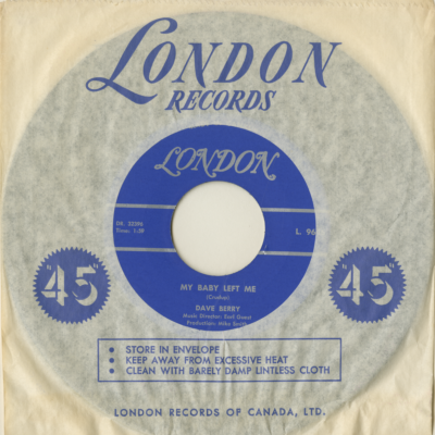 My Baby Left Me / Hootichie Coochie Man (1964)