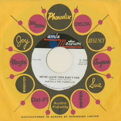 My Baby Loves Me / Never Leave Your Baby's Side (1966)