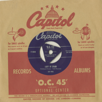 My Baby's Coming Home / Lady Of Spain (1953)