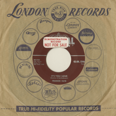 It's You I Love / My Blue Heaven