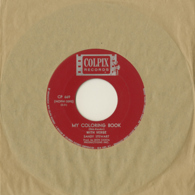 My Coloring Book / I Heard You Cried Last Night (1963)