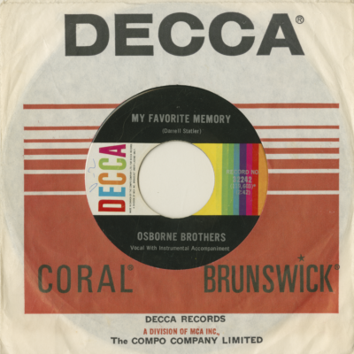 My Favorite Memory / Rocky Top