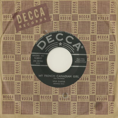 My French Canadian Girl / My Prarie Rose