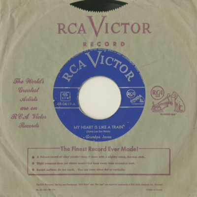 My Heart Is Like A Train / That New Vitamine (1953)