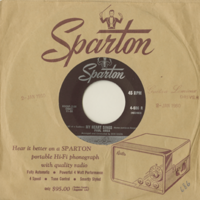 My Heart Sings / That's Love (1958)