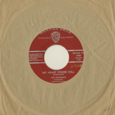 My Heart Stood Still / Don't Call Me Lonely Anymore (1964)