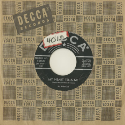 My Heart Tells Me / I'm Glad I'm Not Young Anymore