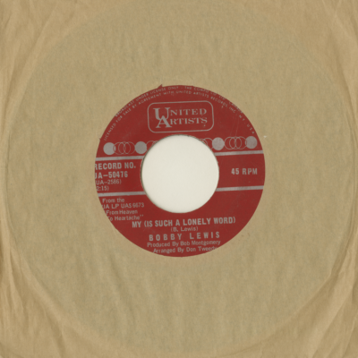 My Is Such A Lonely Word / Each And Every Part Of Me (1969)