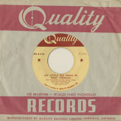 My Little Home In West Virginia / Under The Double Eagle