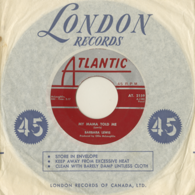 My Mama Told Me / Gonna Love You Till The Day I Die (1962)