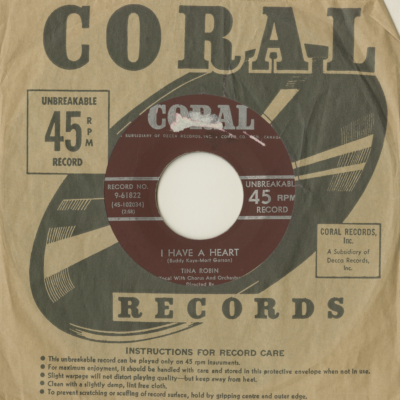 My Mammy / I Have A Heart (1957)