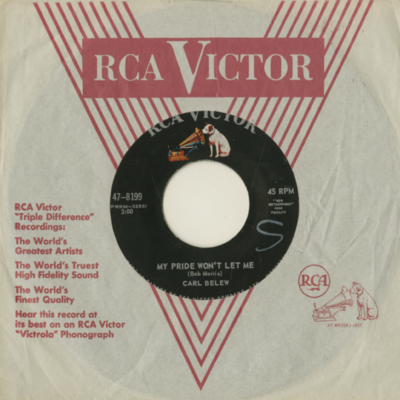 I Can't Stand To Look / My Pride Won't Let Me