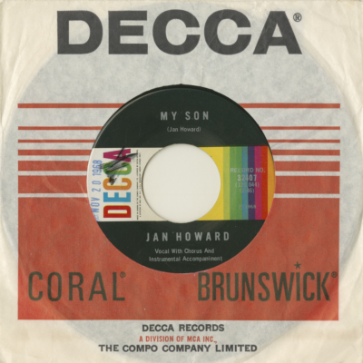 My Son / The Tip Of My Fingers