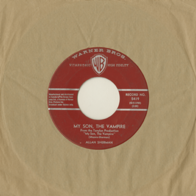 My Son The Vampire / I Can't Dance (1964)