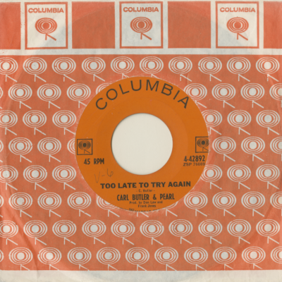 My Tears Don't Show / Too Late To Try Again