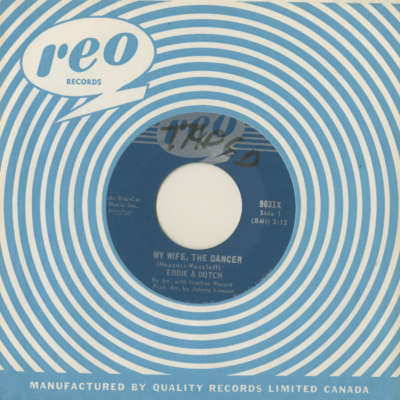 My Wife The Dancer / Can't Help Lovin That Girl (1970)