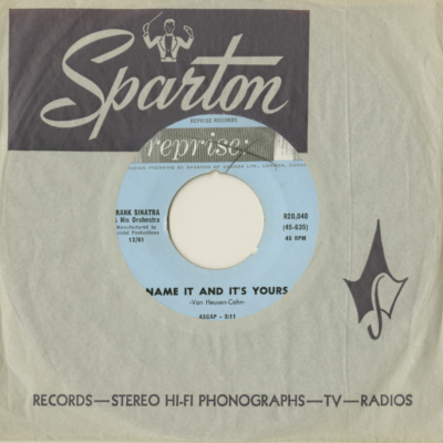 Name It And It's Yours / Pocketful Of Miracles