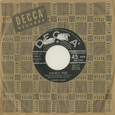 Namely You / I'm Putting All My Eggs In One Basket