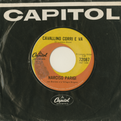 Cavallino Corri E Va / La Mia Canzone Al Vento