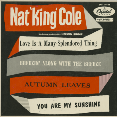 Nat King Cole Love Is A Many Splendored Thing (1955)
