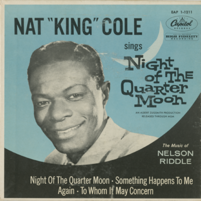 Nat King Cole Night Of The Quarter Moon (1959)
