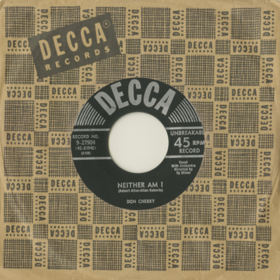 Neither Am I / Take Me Back