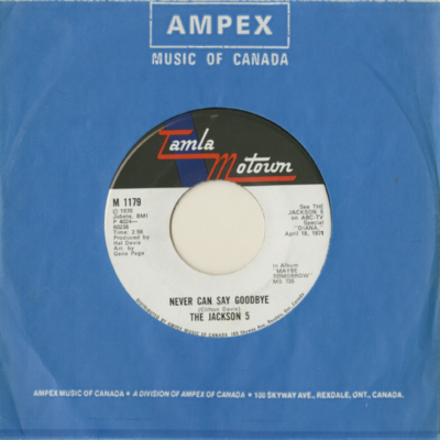 Never Can Say Goodbye / She's Good (1971)