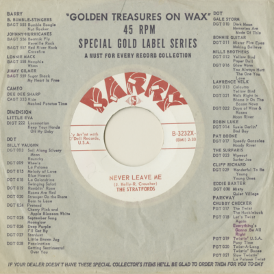 Never Leave Me / Enaj (1964)