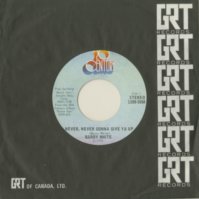 Never Never Gonna Give You Up / Part 2 (1973)