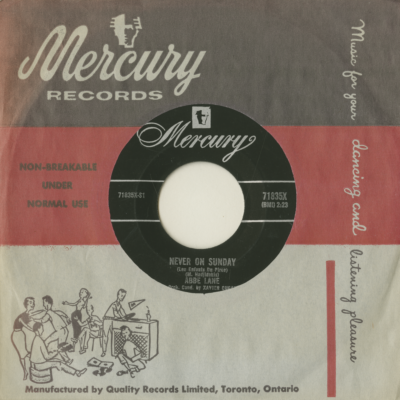 Never On Sunday / Quando Vien La Sera