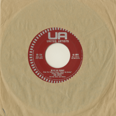 Never On Sunday / The Sound Of Love