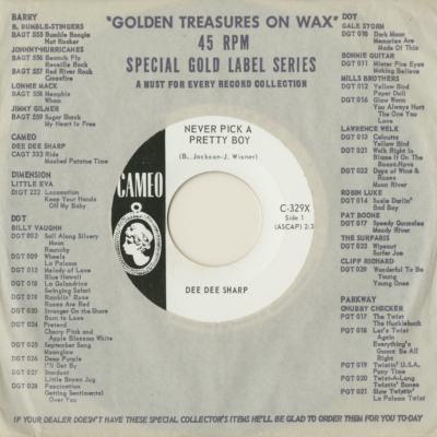 Never Pick A Pretty Boy / He's No Ordinary Guy