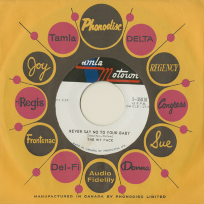 Never Say No To Your Baby / Let's Dance (1965)