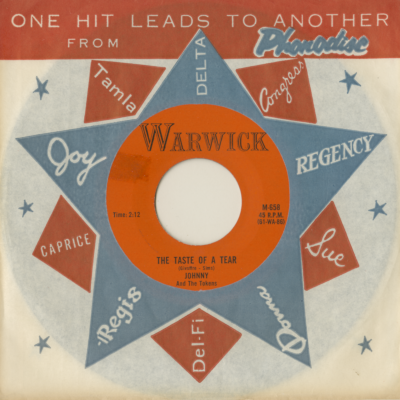 The Taste Of A Tear / Never Till Now (1961)