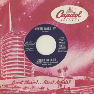 Never Wake Up / Be Careful How You Drive Young Joey (1961)