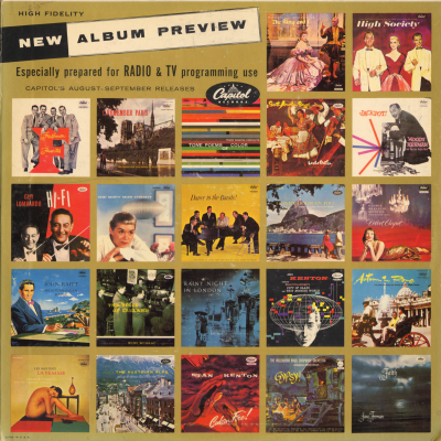 New Album Preview August September 1956 (1956)