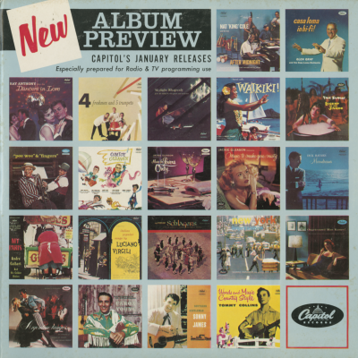 New Album Preview Capitol's January 1957 Releases (1957)