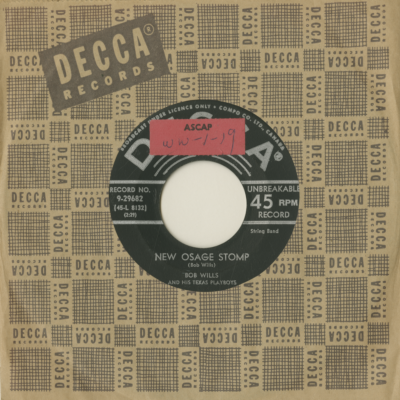 New Osage Stomp / Echo Yodel