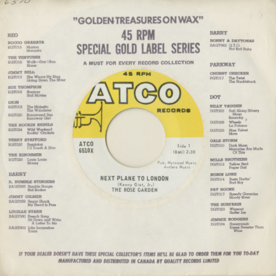 Next Plane To London / Flower Town (1967)